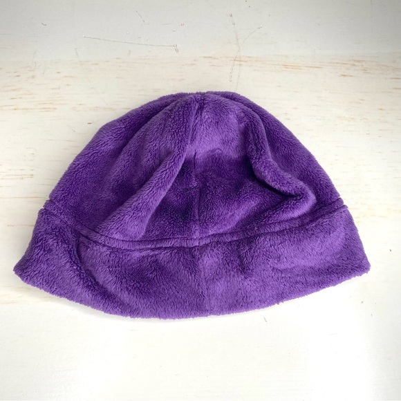 The North Face Purple Fuzzy Winter Hat - Picture 3 of 6